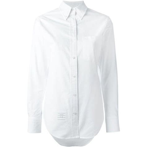 Thom Browne Classic Button Down Shirt Liked On Polyvore