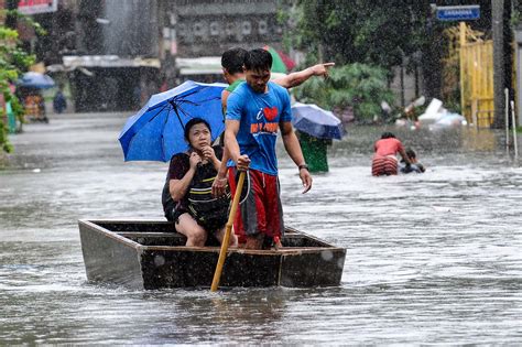 In Photos Flooded Areas In Metro Manila On July