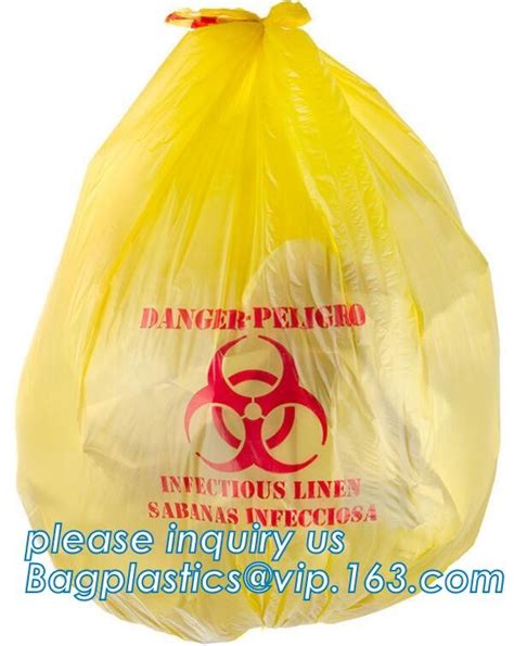 Biohazard Specimen Bag Autoclavable Biohazard Bags Customized