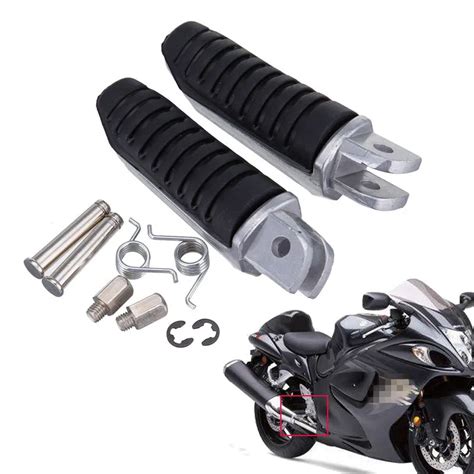 Motorcycle Front Footrests Foot Pegs For Suzuki V Strom 650 1000 DL650