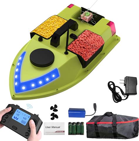 CRESEAPRODUCTS GPS RC Esca Barca Per Pesca Barca Barchino Carpfishing