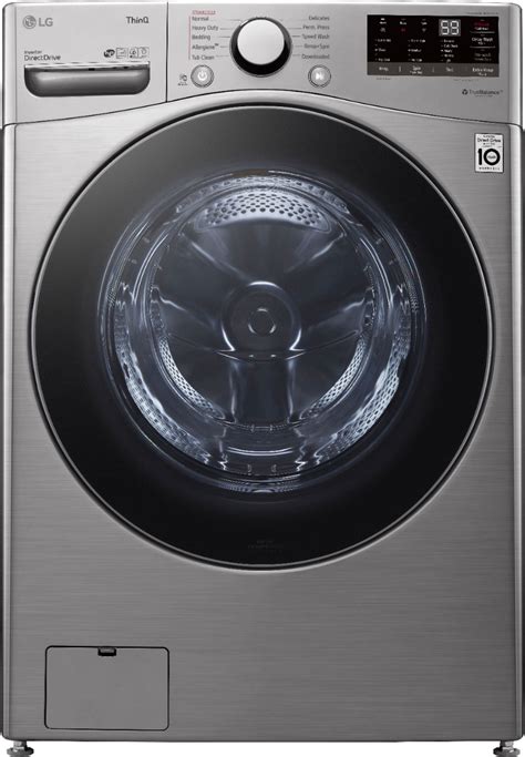 Lg Cu Ft High Efficiency Stackable Smart Front Load Washer With