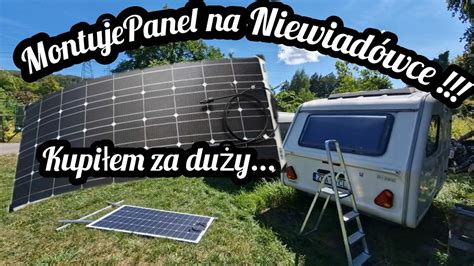 95 Montuję Panel Fotowoltaiczny na Przyczepie Kempingowej Niewiadów