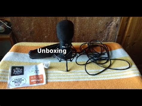 Unboxing Auna MIC 900b YouTube