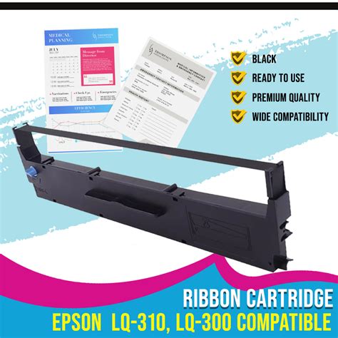 Ribbon Cartridge Epson Ribbon Cartridge Lq Lq Compatible Dot