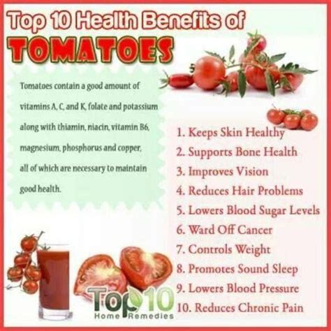 Tomatoes And Its Benefits Love Juicing Tomatoes Infographics