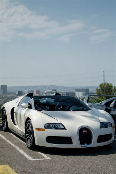 Bugatti Veyron Grand Sport Vitesse With A City View An Amazing Color