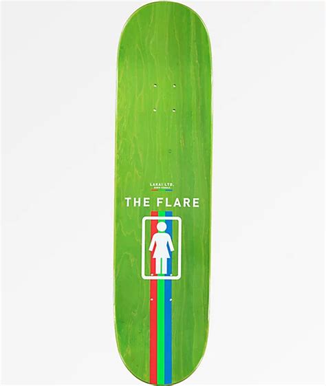 Girl x Lakai Howard The Flare 8.25" Skateboard Deck | Zumiez