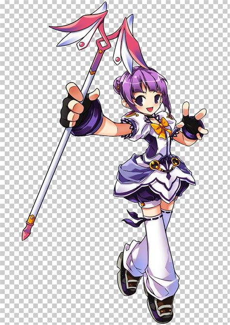 Elsword Maplestory Magician Elesis Png Clipart Action Figure Anime