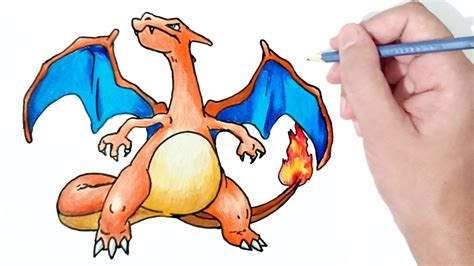 COMO DESENHAR O CHARIZARD Como desenhar Pokémon YouTube