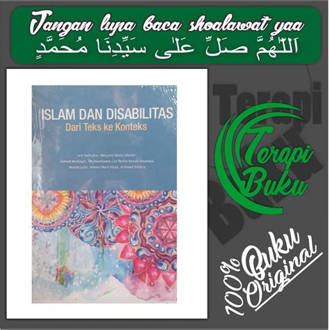 Jual Buku Islam Dan Disabilitas Dari Teks Ke Konteks Ori Terapibuku