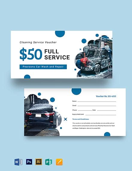 25 Service Voucher Templates Free Downloads