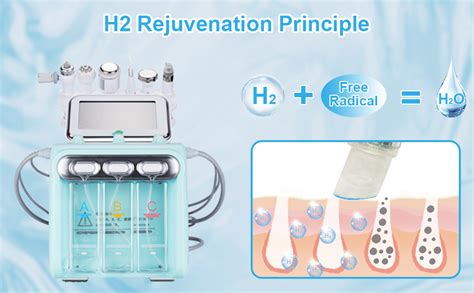 Xsgdmn Hydrogen Oxygen Facial Beauty Machine In Multifunctional