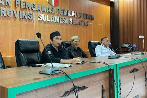 Dalam Semua Tahapan Pilkada 2024 Bawaslu Sulsel Sebut 31 Orang