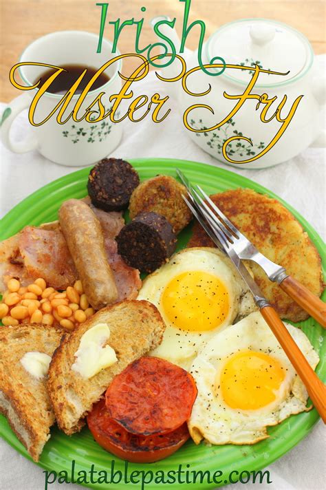 The Ulster Fry: Full Monty Breakfast, Irish Style for #StPatricksDay