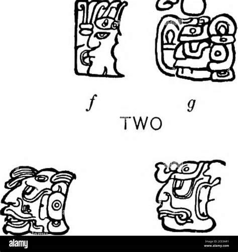 An Introduction To The Study Of The Maya Hieroglyphs So Stock