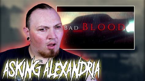 Asking Alexandria Bad Blood Official Lyric Video Reaction Youtube