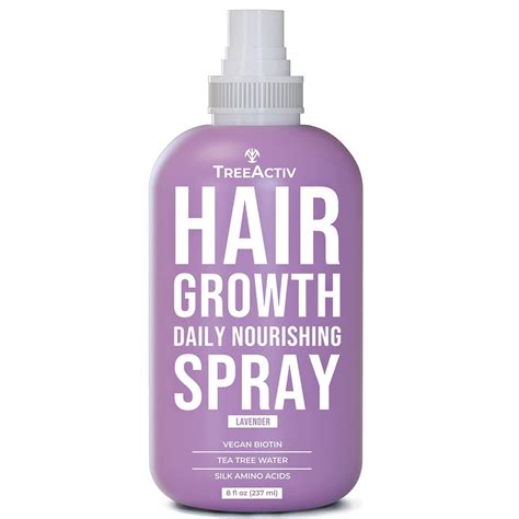 Treeactiv Hair Growth Daily Nourishing Spray Vegan Keratin And Biotin