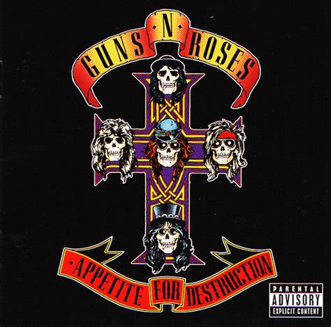 Cd Guns N Roses ‎ Appetite For Destruction