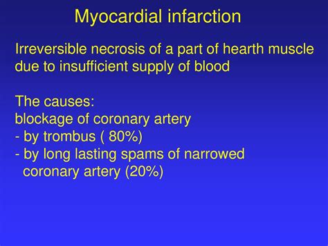 Myocardial Infarction Ppt Download