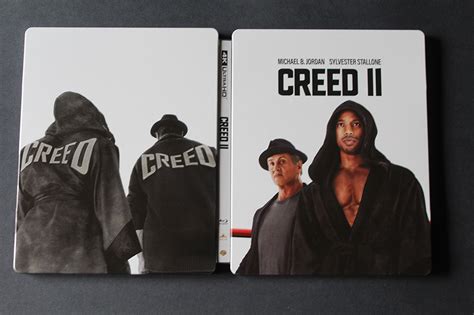 Fotografías del Steelbook de Creed II La Leyenda de Rocky en UHD 4K