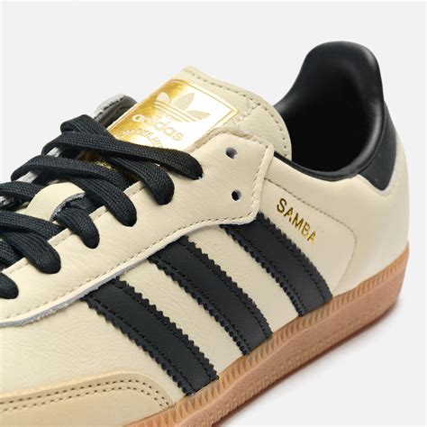 Adidas Originals Samba Sneaker OG W Cream White Core Black Sand Strata