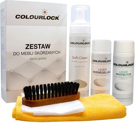 Colourlock Zestaw Do Czyszczenia Mebli Sk Rzanych Z Mleczkiem