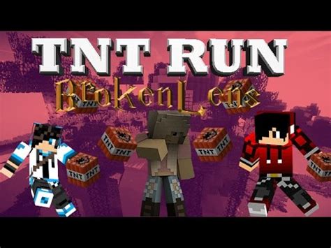 Jugando TNT RUN Brokenlens Minecraft PE YouTube