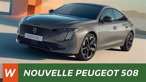 Nouvelle PEUGEOT 508 2023 les premières infos YouTube