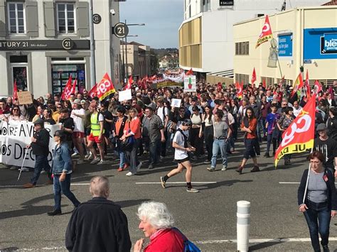 Manifestation à Mont de Marsan 5 500 personnes défilent opération