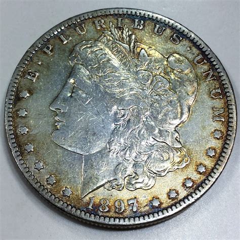 1897 O Morgan Silver Dollar Beautiful High Grade Coin Rare Date