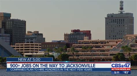 Nearly 1,000 jobs coming to Jacksonville starting in 2019