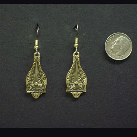 Ornate Decorated Victorian Earrings