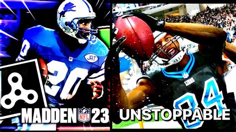 BARRY SANDERS AND HERMAN MOORE CANT BE STOP BY NO ONE MADDEN 23 Shorts