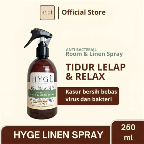 Jual HYGE Linen Spray Fabric Spray Antibacterial With Natural