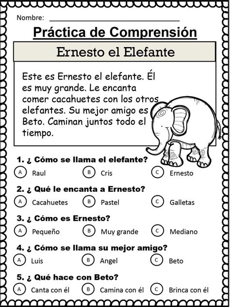 Mini Lecturitas De Comprensi N Para Infantil Y Primaria In