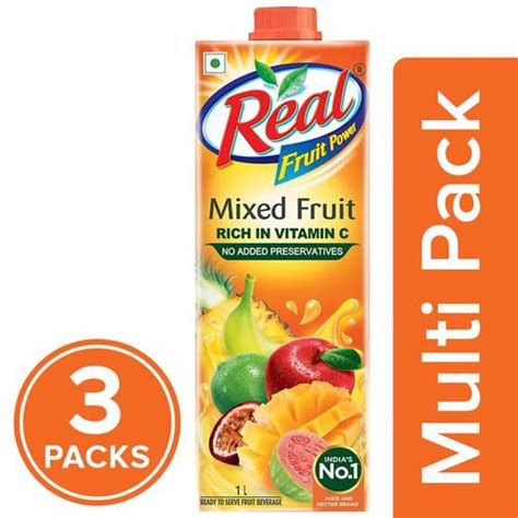 Buy Real Fruit Power Juice Mixed Fruits Online At Best Price Of Rs 378 3 Bigbasket