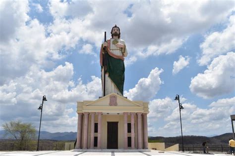 Inaugurar Gobernador Estatua Gigante De San Judas Tadeo En Badiraguato