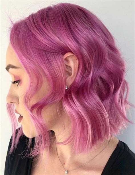 Wonderful Pink Short Hair Ideas You Should Try Now Hair Color Purple