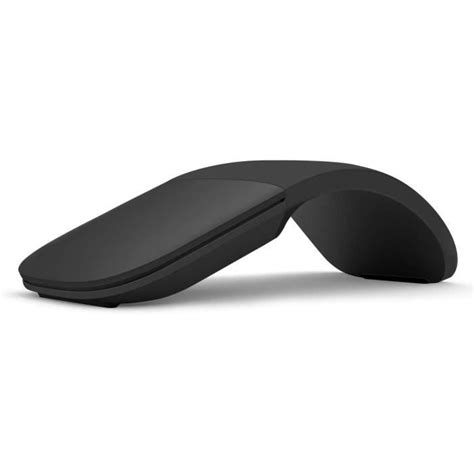 Souris Tactile Bluetooth Pliable Sans Fil Arc Souris Noir Cdiscount