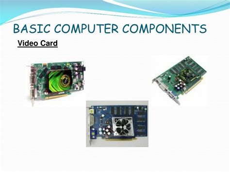 Ppt Basic Computer Components Powerpoint Presentation Free Download