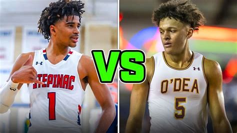 Paolo Banchero Vs Rj Davis Duke And Unc Rivalry In High School Youtube