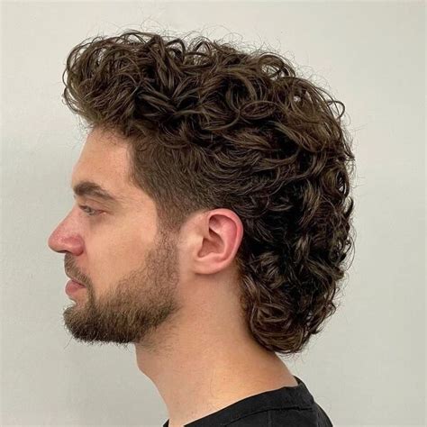 50 Fresh Permed Mullet Ideas For Men Rocking The Trend In 2024 Men