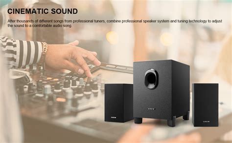 Orow Computer Speakers With Subwoofer 16w Pc Speakers With Deep Bass Usb Powered Hifi Desktop