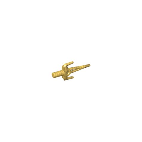 Lego Pearl Gold Minifigure Sai Dagger 98139 Brick Owl Lego