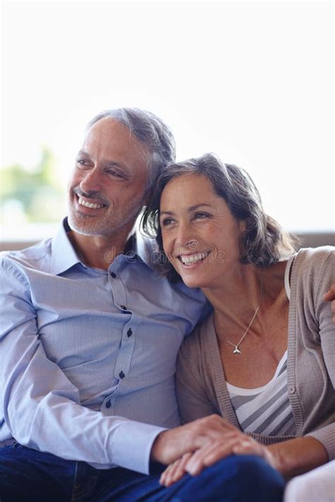 Looking Forward To Slowing Down Together A Happy Mature Couple Sitting