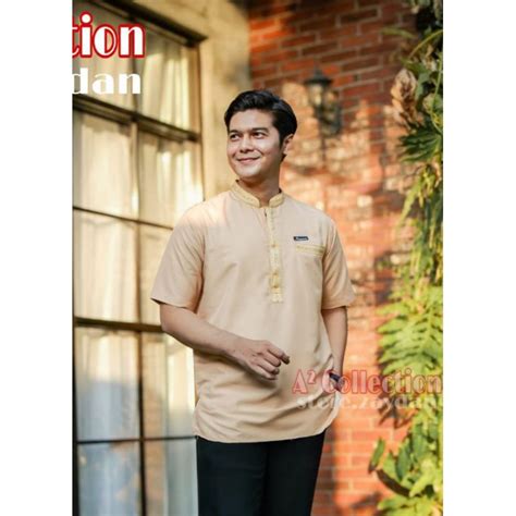 Jual Best Seller Baju Koko Pria Kurta Lengan Premium Shopee Indonesia