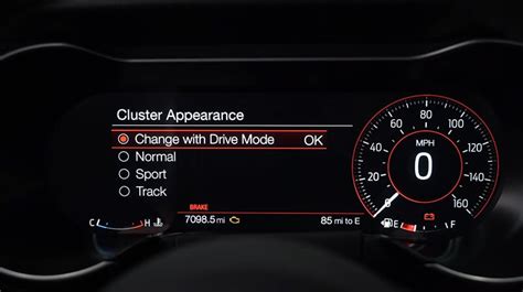 Mustang Digital Dash Cluster Overview Setup Guide