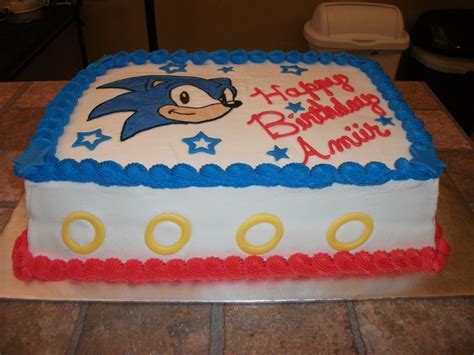 Sonic the Hedgehog Cake | Sonic birthday cake, Sonic cake, Sonic the ...