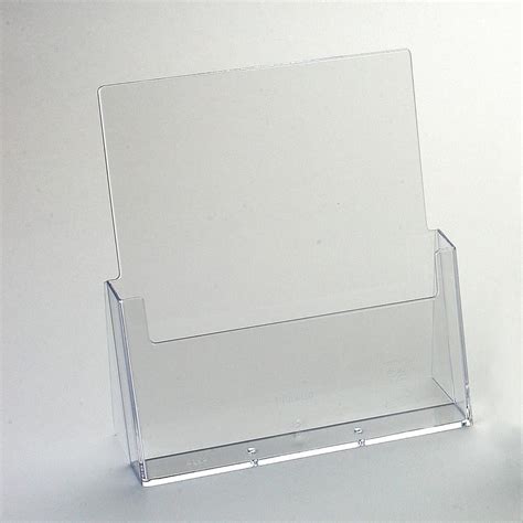 A4 Leaflet Holder Portrait Counter Standing